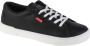 Levis Levi's Malibu Zwart Sneakers van canvas voor dames - Thumbnail 2