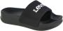 Levi´s Footwear Levi's June S Bold Padded 235638-847-59 Vrouwen Zwart Slippers - Thumbnail 11