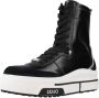 Liu Jo Lace-up Boots Black Beige Dames - Thumbnail 2