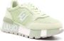 Liu Jo Sportieve Suède Sneakers met Mesh Details Green Dames - Thumbnail 3