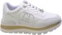 Liu Jo Witte Sport Sneakers Logo Zijkant White Dames - Thumbnail 14