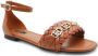 Liu Jo Casual Camel Leren Dames Sandalen Brown Dames - Thumbnail 2