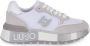 Liu Jo Witte Mesh en Beige Suède Sneakers Multicolor Dames - Thumbnail 3