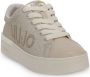 Liu Jo Sportieve Leren Sneakers met Metalen Details Beige Dames - Thumbnail 3