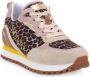 Liu Jo Wonder 35 Leren Sneakers Beige Dames - Thumbnail 2