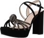 Lodi High Heel Sandals Black Yellow Dames - Thumbnail 2