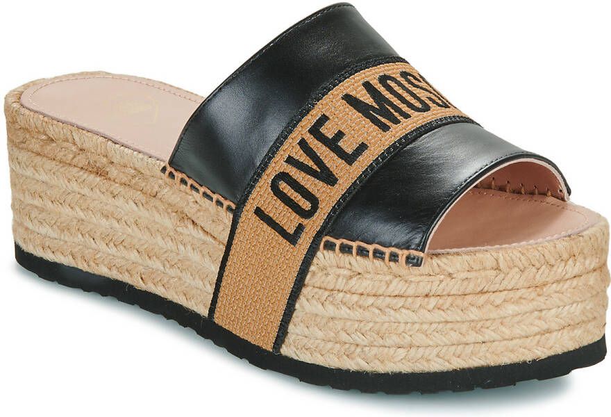 Love Moschino Slippers MULE RIBBON