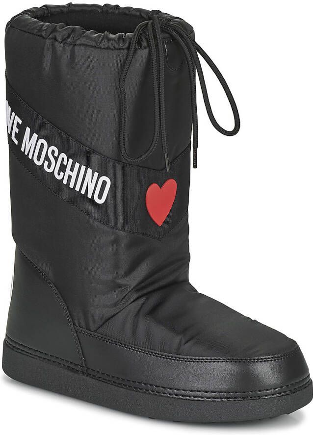 Love Moschino Dames Ski Laarzen Herfst Winter Collectie Black Dames