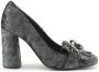 Made in Italia Schoenen Hoge hakken ENRICA-NERO Dames zwart dimgray - Thumbnail 3