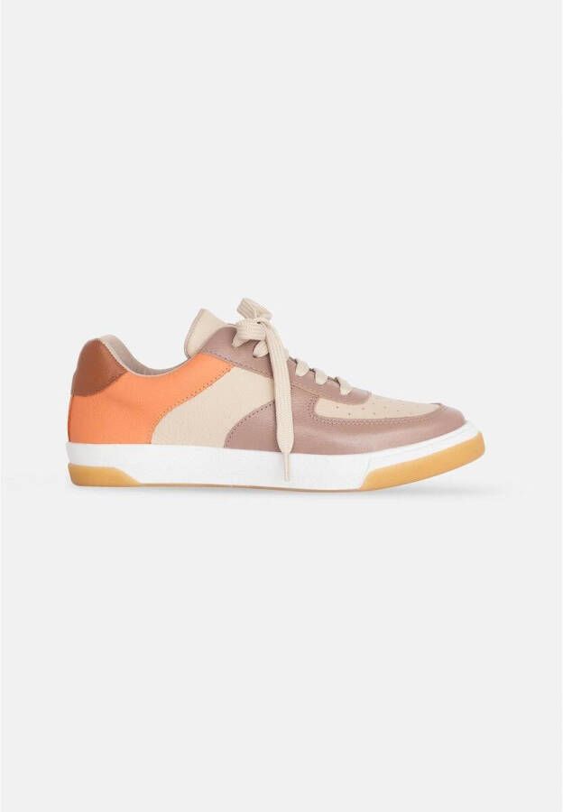 Mangará Sneakers Damesschoenen Leer Beige Andira