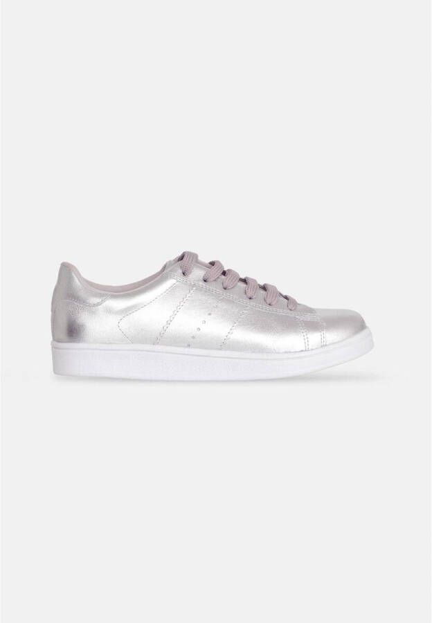 Mangará Sneakers Leren damessneakers Metallic Goud en Zilver