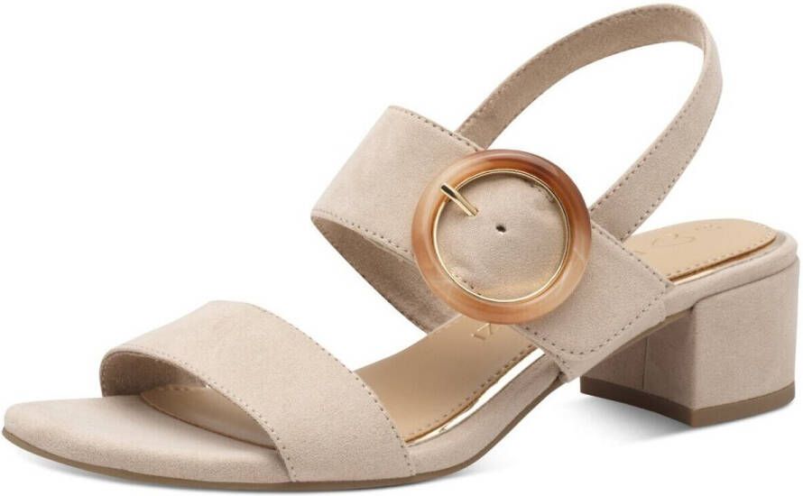 Marco Tozzi Dames Sandalette 28202-404 Lichtbeige