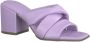 Marco tozzi Flat Sandals Purple Dames - Thumbnail 2