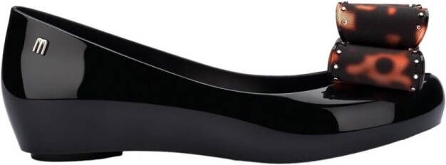 Melissa Ballerina's Ultragirl Classic Bow Black Tortoise Sheel