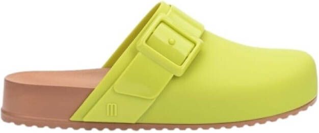 Melissa Sandalen Cozy Clog Fem Green Brown