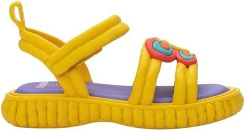 Melissa Sandalen MINI Baby Create + Play Doh Sandals Yellow Purple