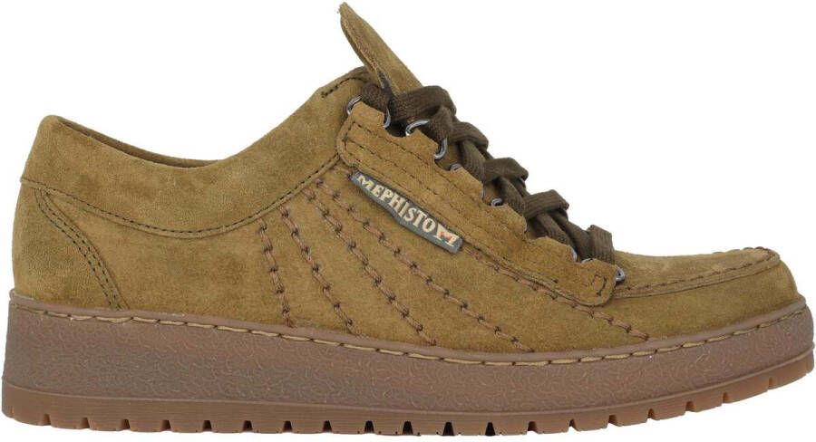 Mephisto Rainbow heren veterschoen groen