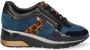 Mephisto Blauwe Leren Dames Elisia Sneakers Blue Dames - Thumbnail 4