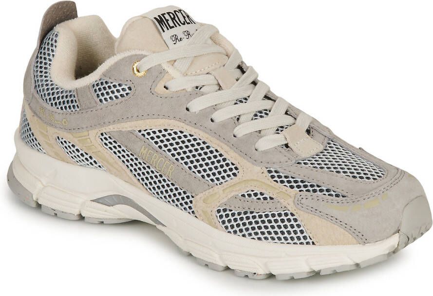 Mercer Amsterdam Lage Sneakers The Re-Run Nubuck