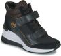 Michael Kors Dames Gentry High Top Sneaker Zwart Black Dames - Thumbnail 2