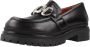 MJUS Klassieke Derek Bluchers Loafers Black Dames - Thumbnail 2