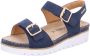 Mephisto TARINA BUCKSOFT MOBILS Volwassenen Sandalen met hakDames Sandalen Blauw - Thumbnail 2