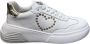 Moschino Witte Casual Synthetische Sneakers oor Dames White Dames - Thumbnail 4