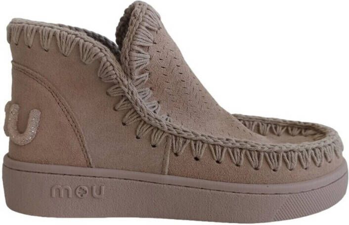 Mou Enkellaarzen SNEAKER MONOCROME SUEDE MATCH