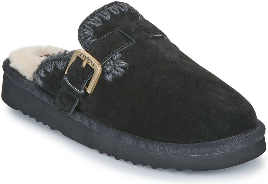 Mou Klompen SUEDE SHEEPSKIN CLOG ESKIMO