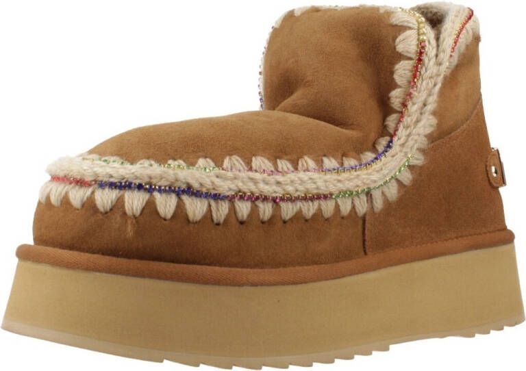 Mou Laarzen ESKIMO 18 PLATFORM RHINESTONES