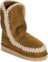 MOU Eskimo Boot Vachtlaarzen Warme Laarzen Dames Bruin - Thumbnail 3