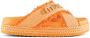 Mou Crisscross slippers oranje Orange Dames - Thumbnail 3