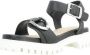 Mtng Stijlvolle Platte Sandalen Black Dames - Thumbnail 2