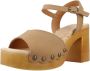 Mtng Elegant High Heel Sandals Brown Dames - Thumbnail 3