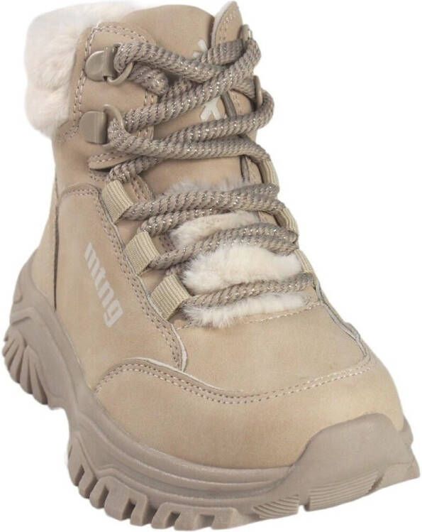 Mustang Kids Sportschoenen Meisjes enkellaarsjes 48648 beige