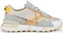 Munich Oranje Casual Textiel Sneakers oor Dames Multicolor Dames - Thumbnail 23