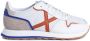 Munich Retro Running Sneakers met Beige Accents White Heren - Thumbnail 4