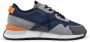 Munich Retro-sportieve Pulsar Blauwe Sneakers Blue Heren - Thumbnail 2