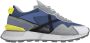 Munich Retro-sportieve Pulsar Blauwe Sneakers Multicolor Heren - Thumbnail 2