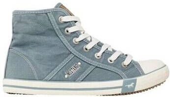 Mustang Shoes Sneakers High-Top-Sneaker Vrijetijdsschoen high top-sneaker veterschoen met label in de loopzool