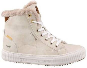 Mustang Shoes Winterlaarzen high top sneakers veterschoenen met plateauzool