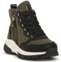 Mustang Shoes Veterschoenen high top sneaker enkellaars met extra ritssluiting - Thumbnail 3