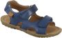 Naturino velcro lederen sandalen Sky navy - Thumbnail 3