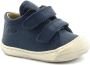 Naturino velcro effen lederen sneakers Cocoon navy - Thumbnail 2