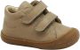 Naturino velcro effen lederen sneakers Cocoon beige - Thumbnail 2