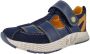 Naturino velcro gesloten lederen sandalen Cipal Navy - Thumbnail 2