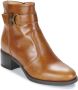 Nerogiardini Leren Enkellaarzen Elegant Kwaliteit Stijl Brown Dames - Thumbnail 2