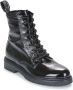 Nerogiardini Dames Enkellaarzen Zwart Combat Stijl Black Dames - Thumbnail 2