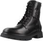 Nerogiardini Zwarte Biker Boots met Stijlvolle Vetersluiting Black Dames - Thumbnail 3