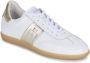 Nerogiardini Witte leren sneakers met gouden details White Dames - Thumbnail 3